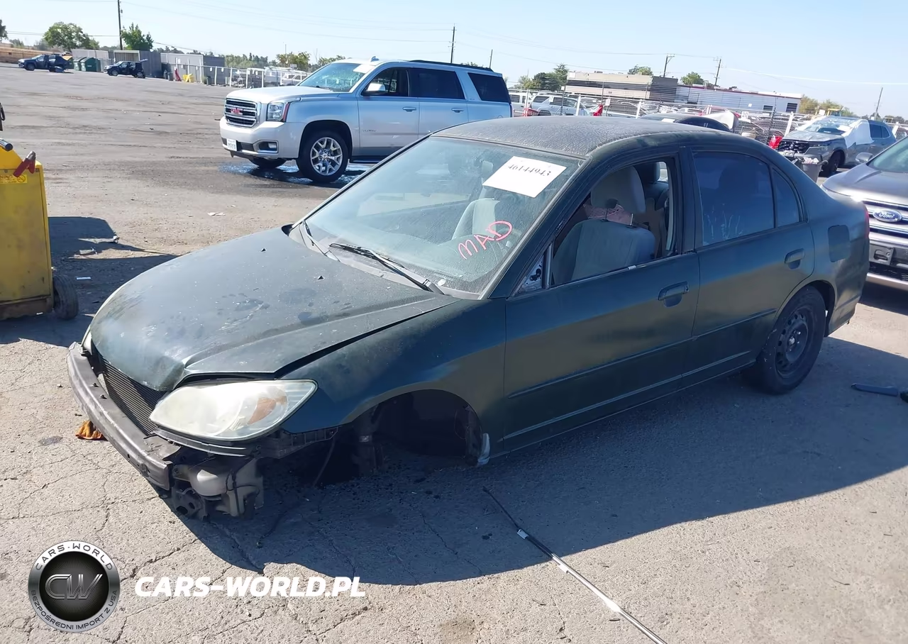 2005 Honda Civic Lx VIN:2HGES16595H546342 - 2
