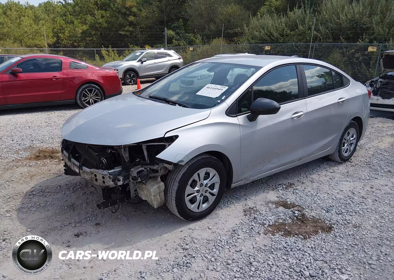 2019 Chevrolet Cruze Ls VIN:1G1BC5SM5K7130596 - 2