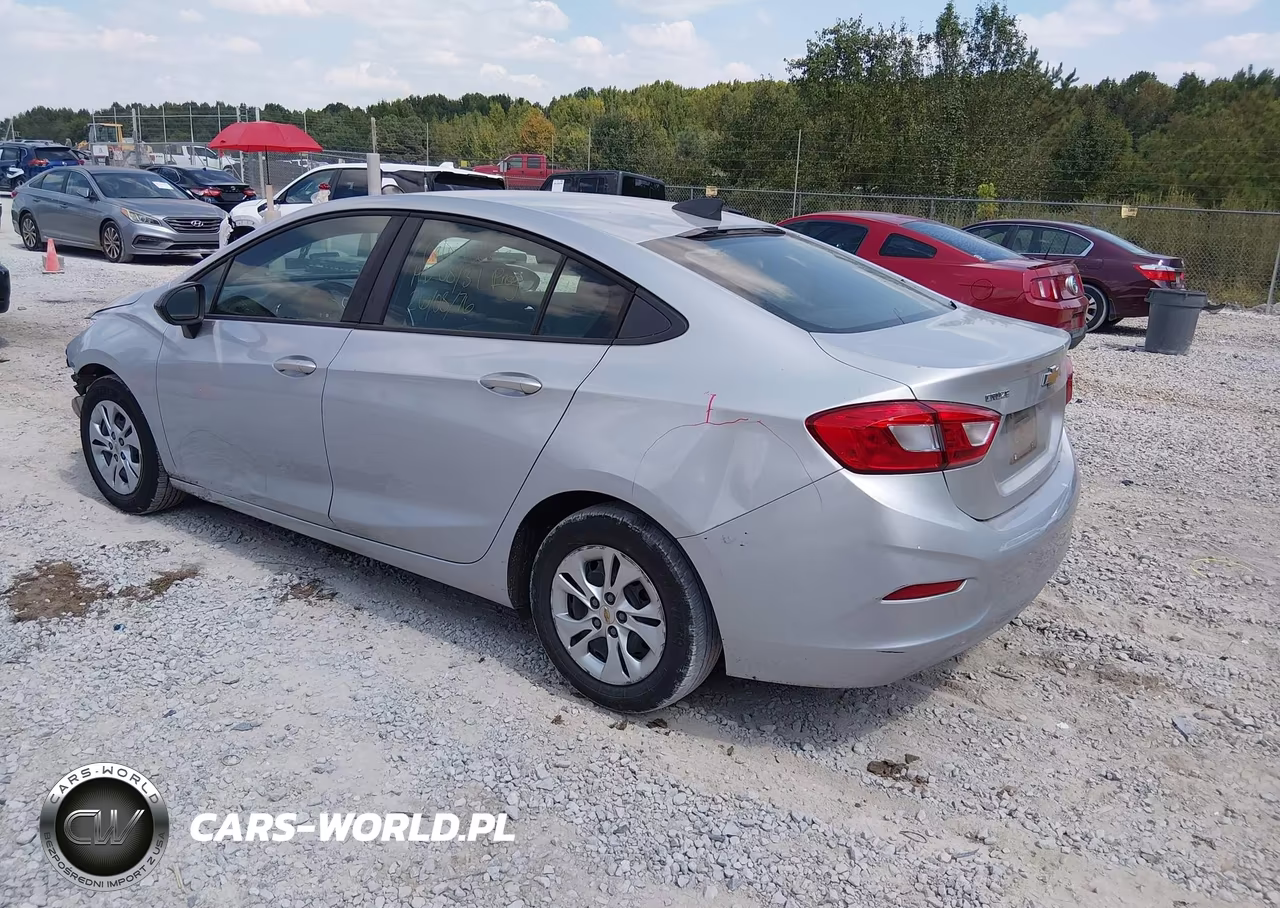 2019 Chevrolet Cruze Ls VIN:1G1BC5SM5K7130596 - 3