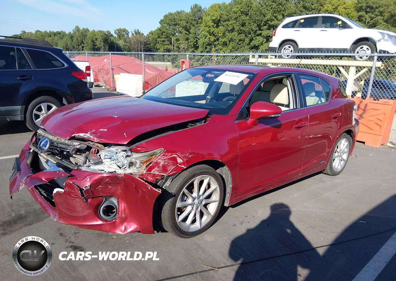 2011 Lexus Ct 200H Premium VIN:JTHKD5BH2B2006997 - 2