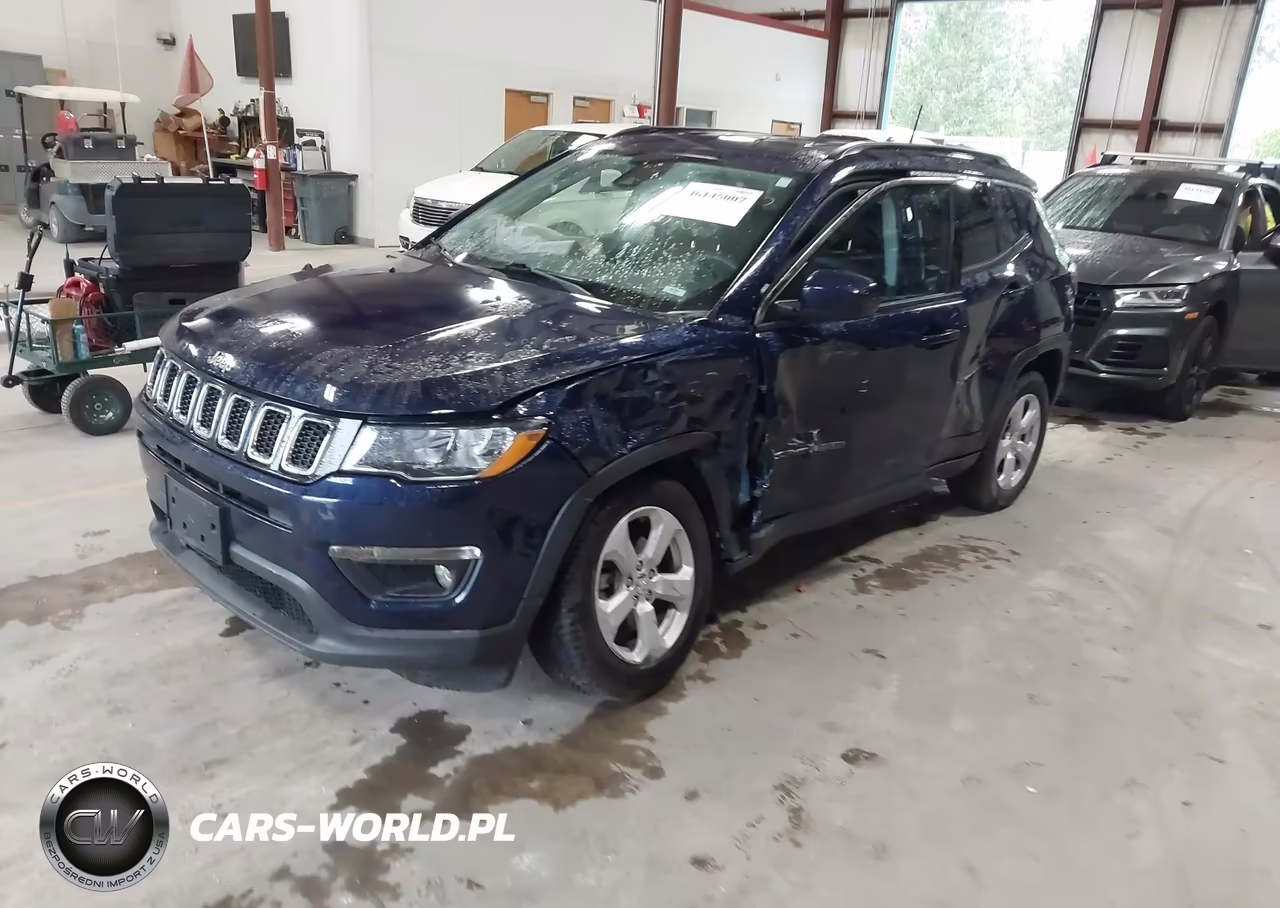 2021 Jeep Compass Latitude 4X4 VIN:3C4NJDBB7MT501498 - 2