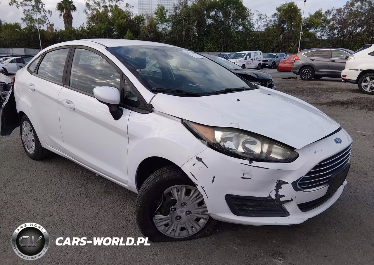 2017 Ford Fiesta S VIN:3FADP4AJ2HM126550 - 1