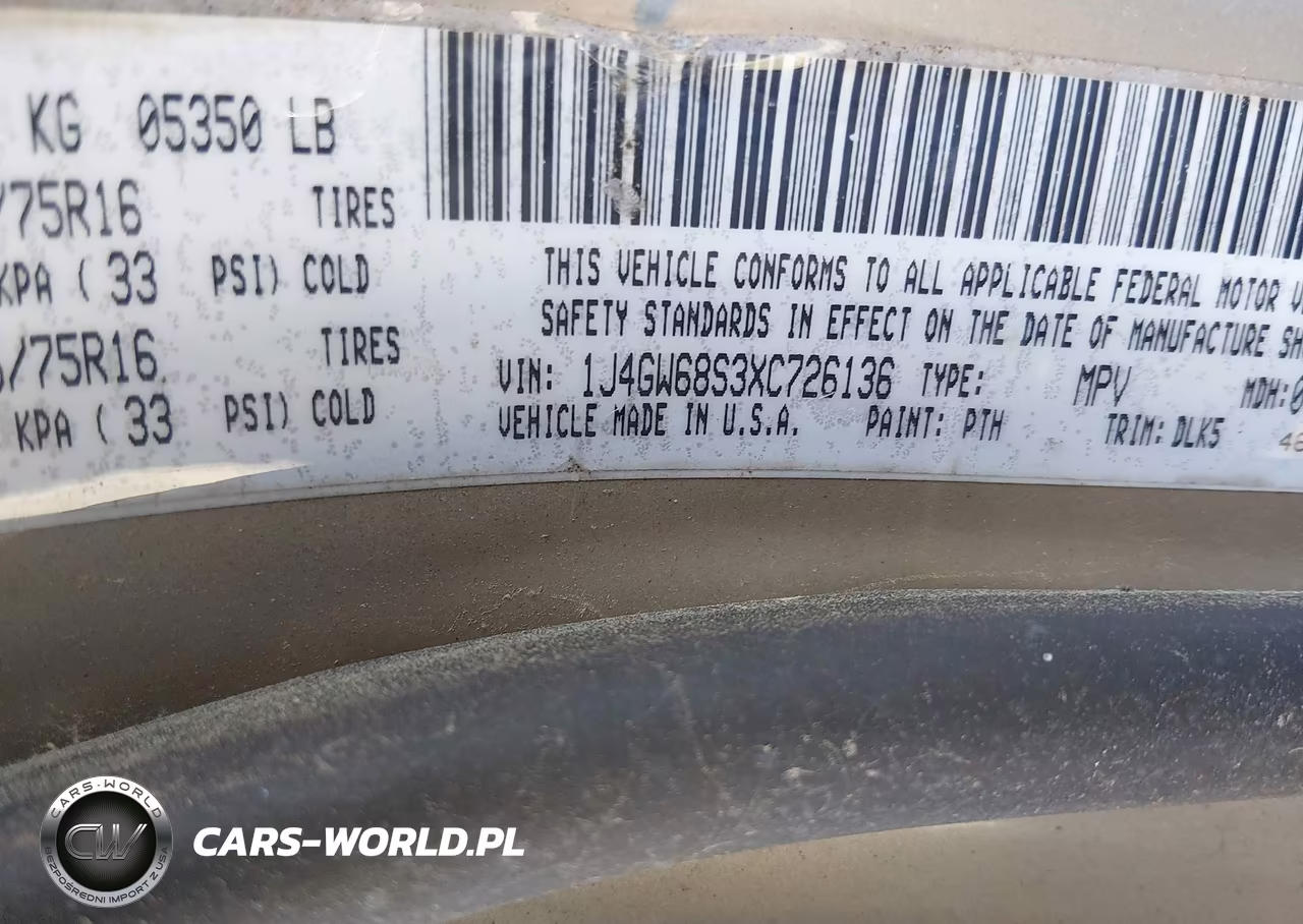 1999 Jeep Grand Cherokee Limited VIN:1J4GW68S3XC726136 - 9
