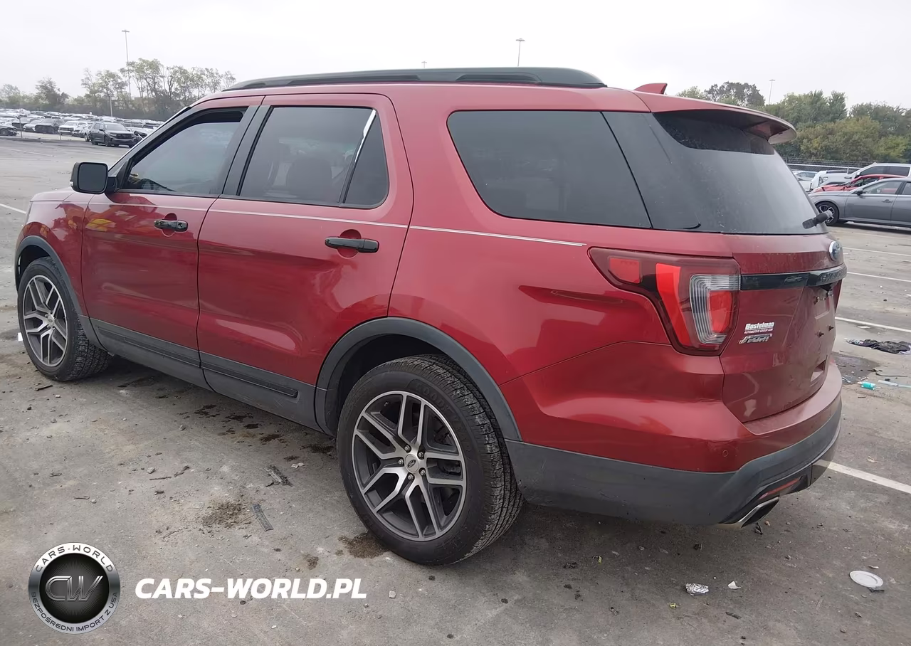 2017 Ford Explorer Sport VIN:1FM5K8GT3HGD78990 - 3