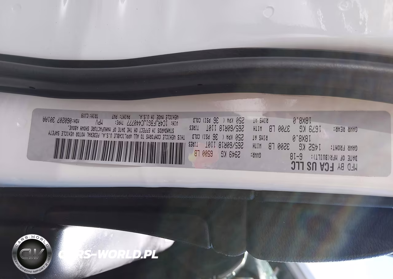 2018 Jeep Grand Cherokee Limited 4X4 VIN:1C4RJFBG1JC440777 - 9