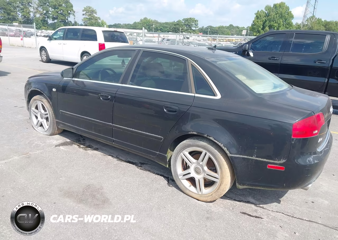 2007 Audi A4 2.0T VIN:WAUAF78E97A159810 - 3