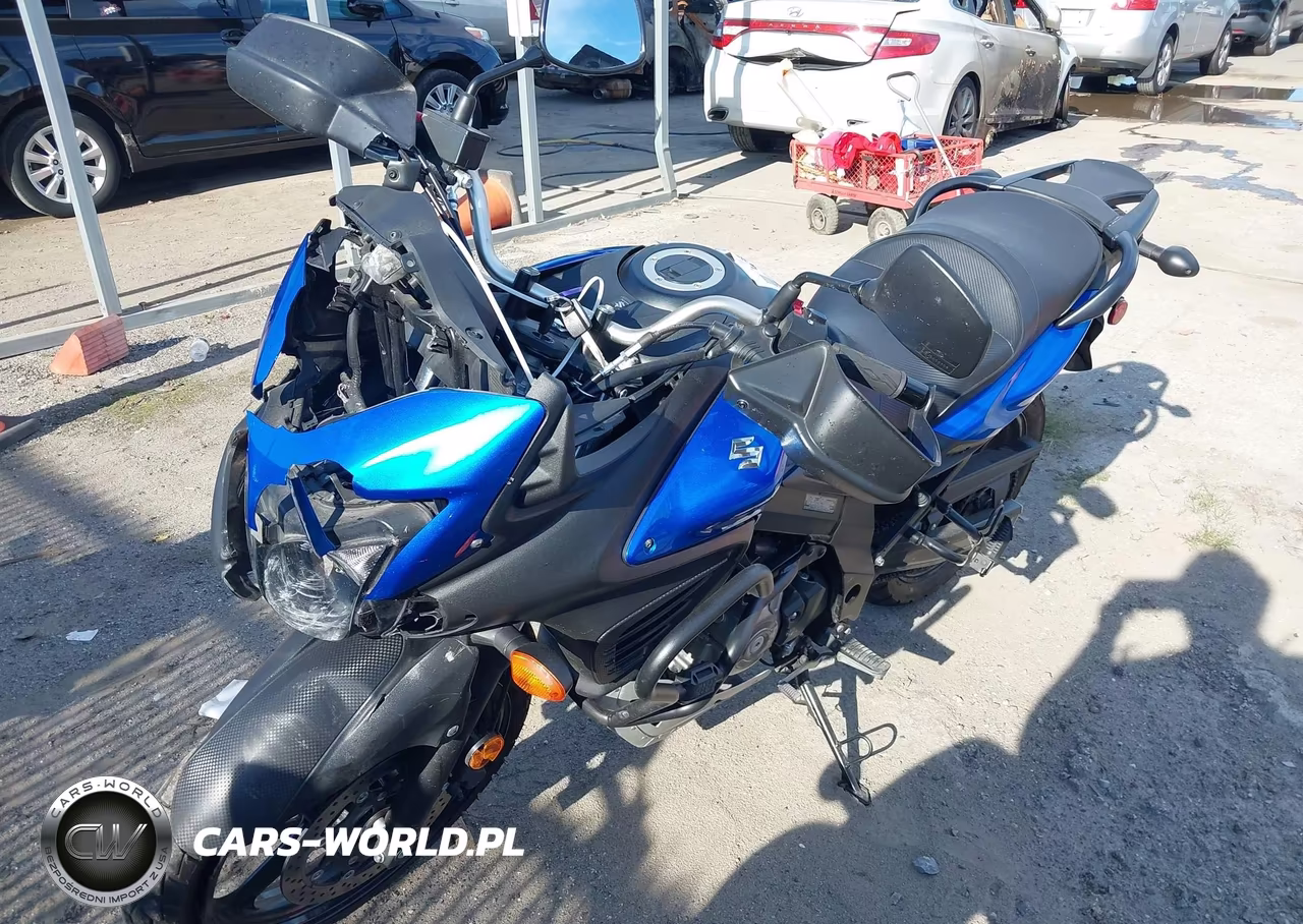2015 Suzuki Dl650 A VIN:JS1VP56A8F2100658 - 2