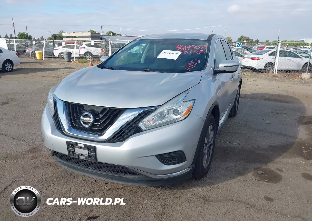 2016 Nissan Murano Platinum-S-Sl-Sv VIN:5N1AZ2MG1GN109783 - 2