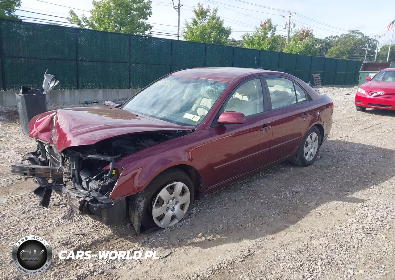 2009 Hyundai Sonata Gls VIN:5NPET46C89H510330 - 2