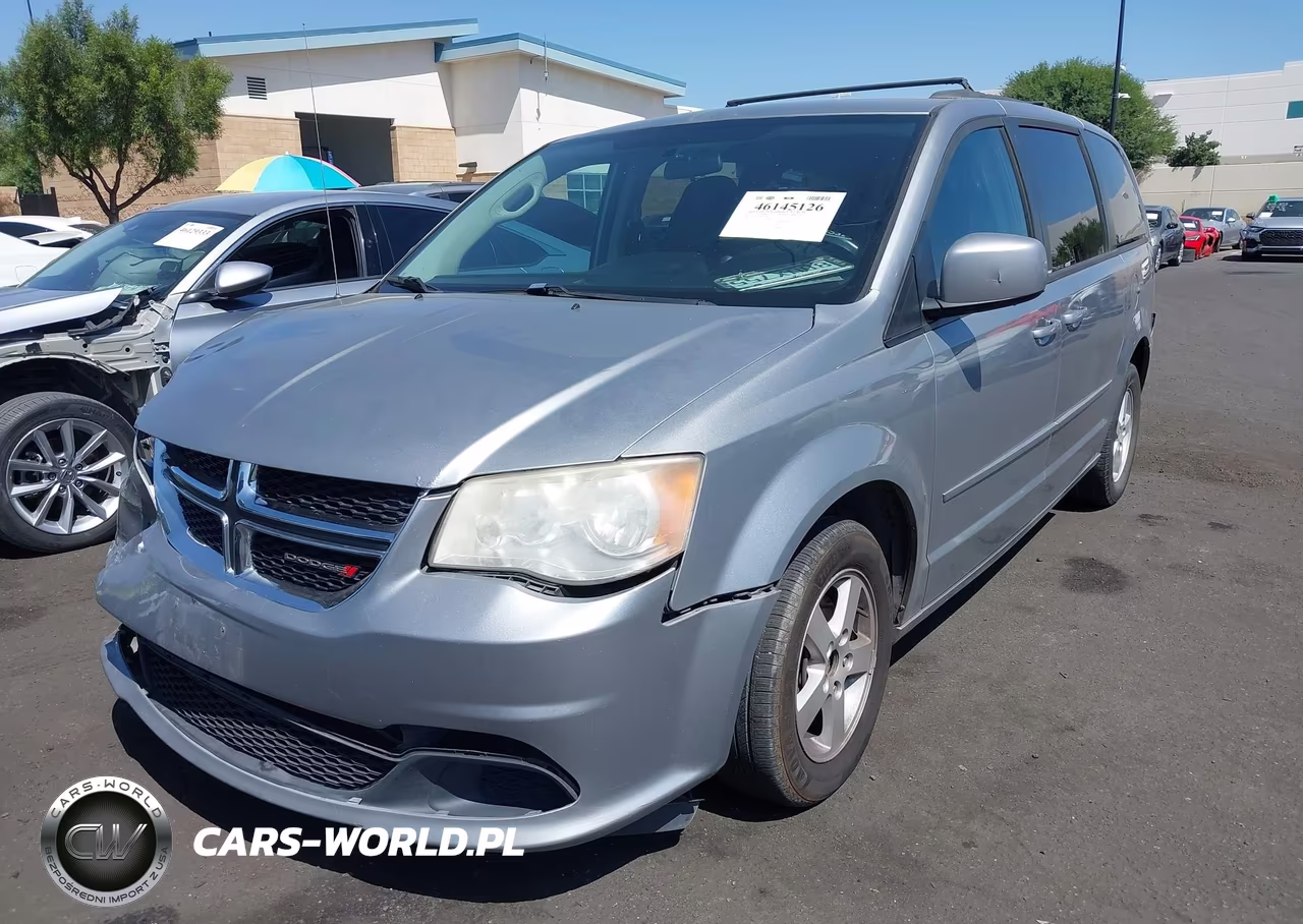 2013 Dodge Grand Caravan Sxt VIN:2C4RDGCG7DR627996 - 2