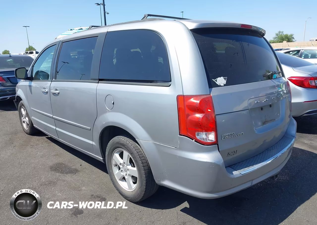 2013 Dodge Grand Caravan Sxt VIN:2C4RDGCG7DR627996 - 3