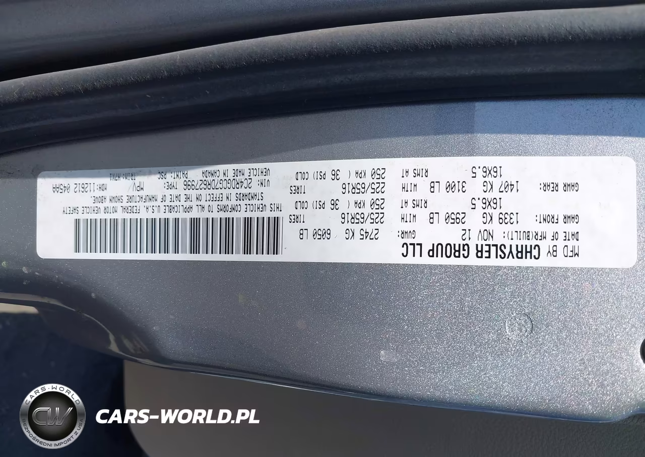 2013 Dodge Grand Caravan Sxt VIN:2C4RDGCG7DR627996 - 9