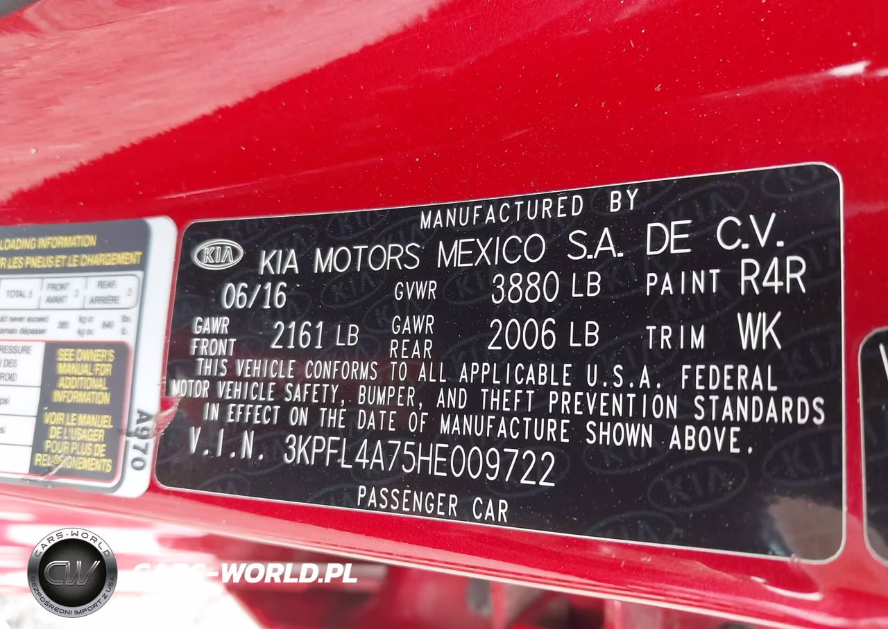 2017 Kia Forte S VIN:3KPFL4A75HE009722 - 9