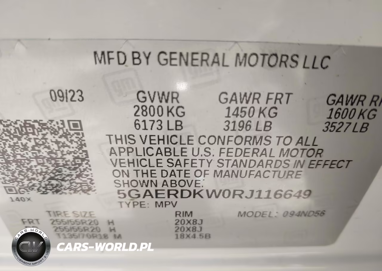 2024 Buick Enclave Avenir Fwd VIN:5GAERDKW0RJ116649 - 9
