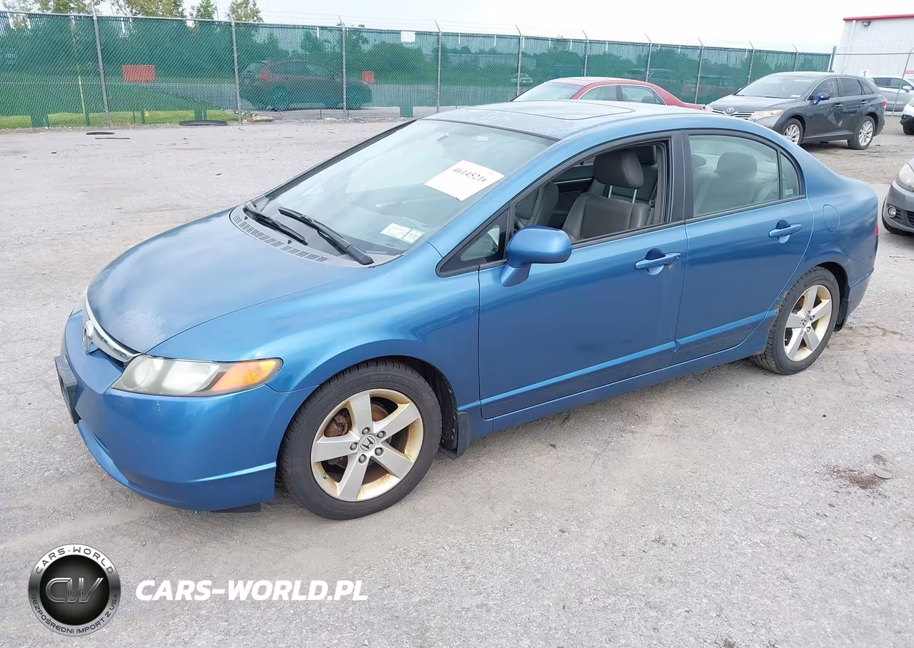 2008 Honda Civic Ex-L VIN:2HGFA16918H508134 - 2