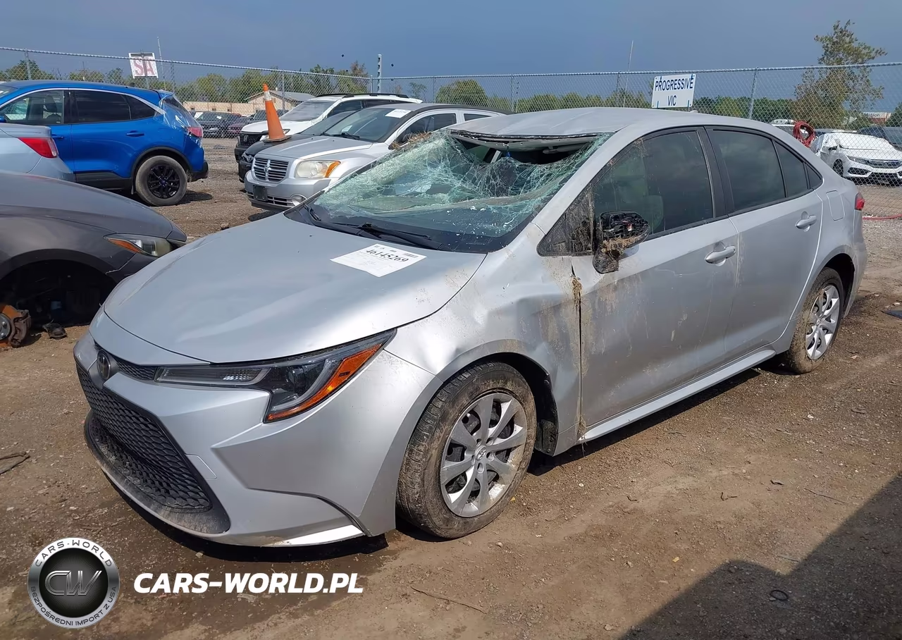2020 Toyota Corolla Le VIN:JTDEPRAE6LJ091547 - 2