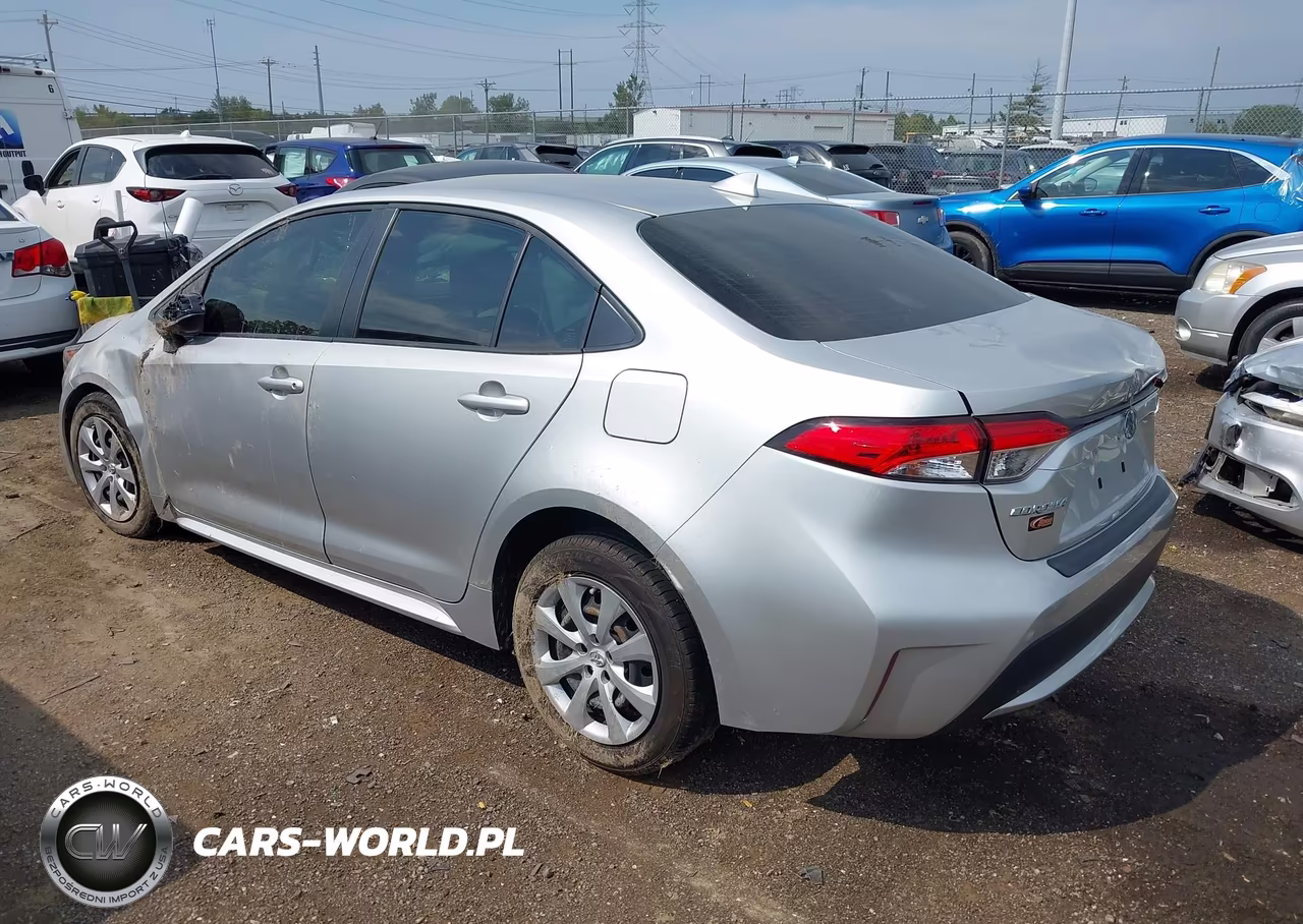 2020 Toyota Corolla Le VIN:JTDEPRAE6LJ091547 - 3
