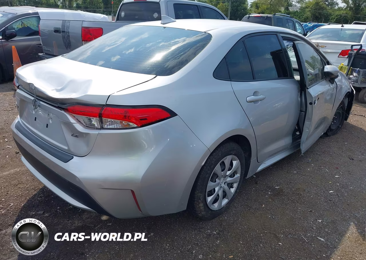 2020 Toyota Corolla Le VIN:JTDEPRAE6LJ091547 - 4