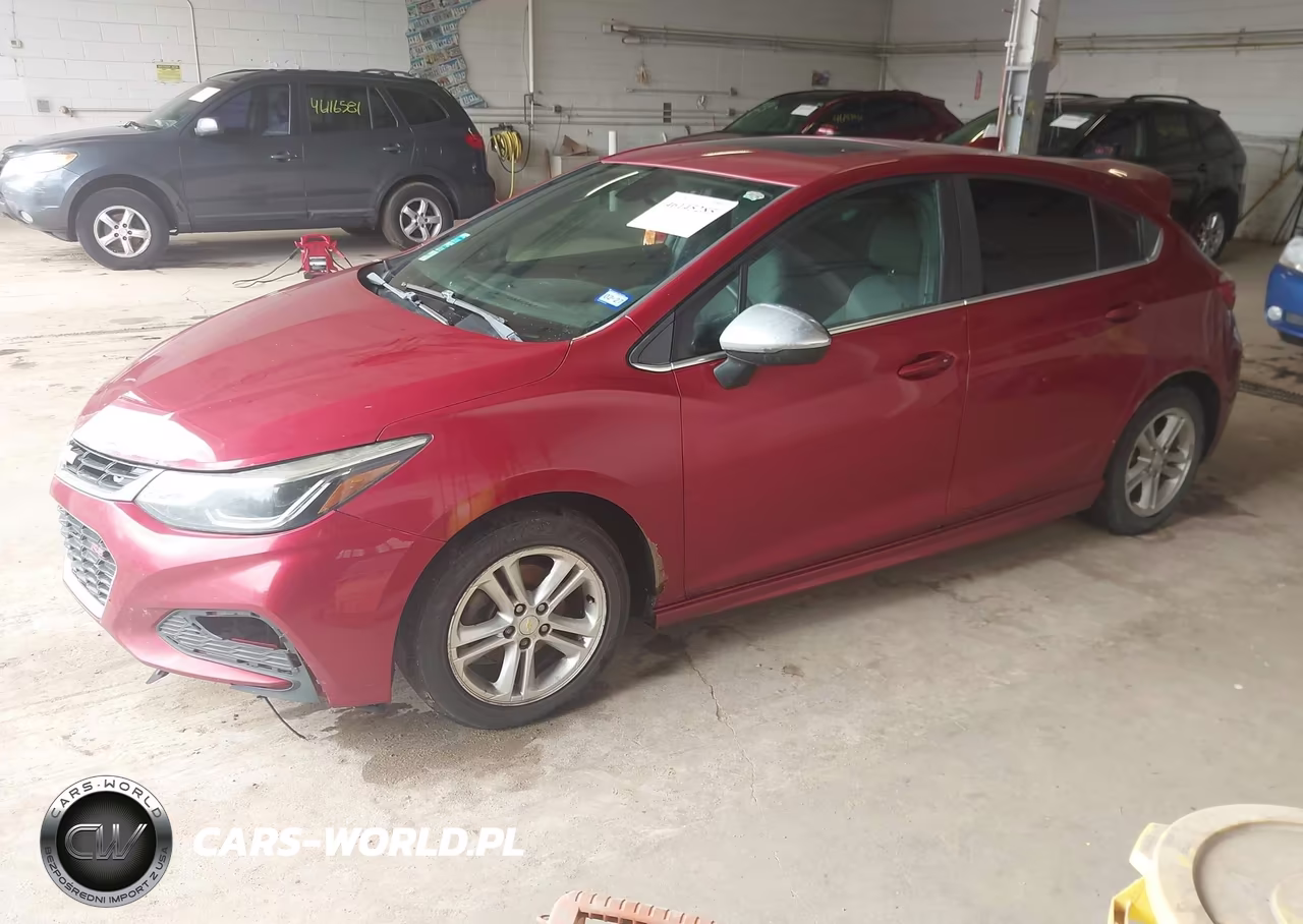 2017 Chevrolet Cruze Lt Auto VIN:3G1BE6SM2HS524390 - 2