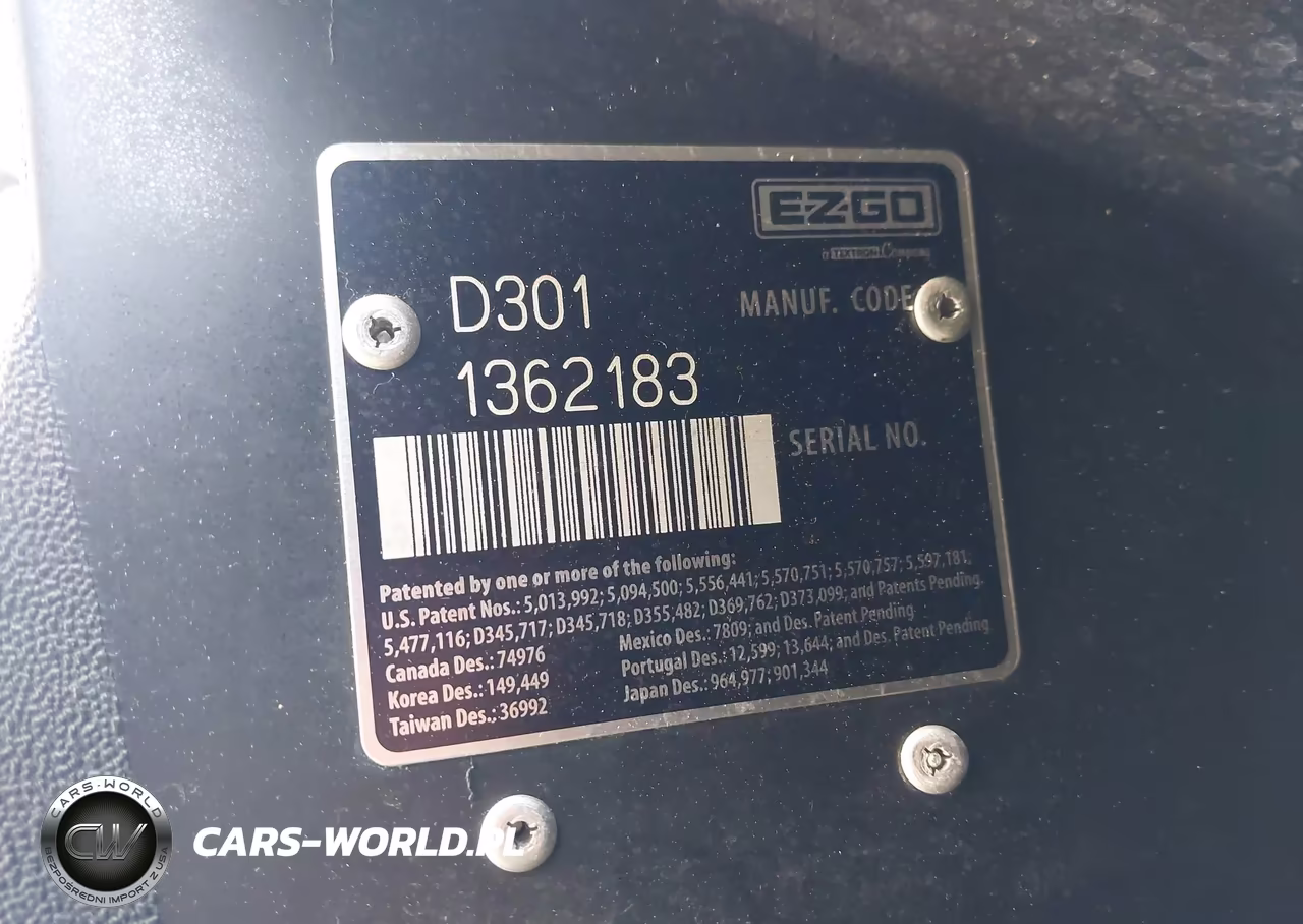 2002 Easygo Txt Golf Cart VIN:LOT-1-46145299 - 9