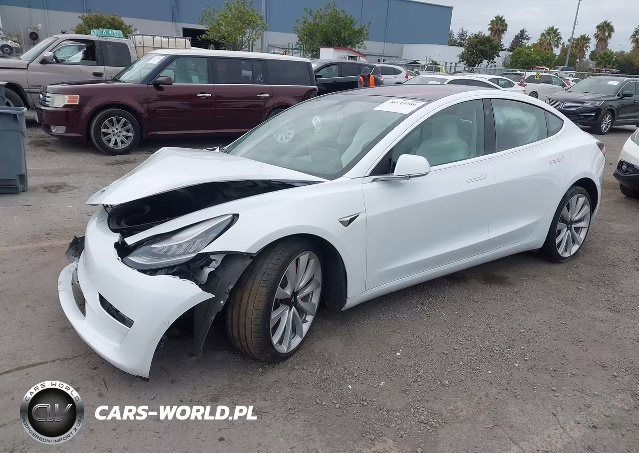 2018 Tesla Model 3 Long Range-Performance VIN:5YJ3E1EB2JF081357 - 2