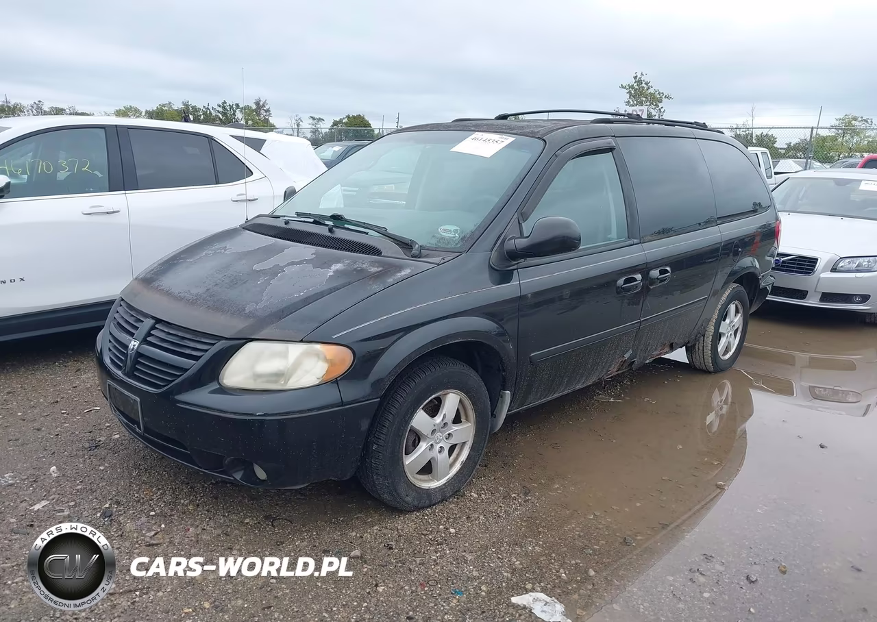 2007 Dodge Grand Caravan Sxt VIN:2D4GP44LX7R277831 - 2