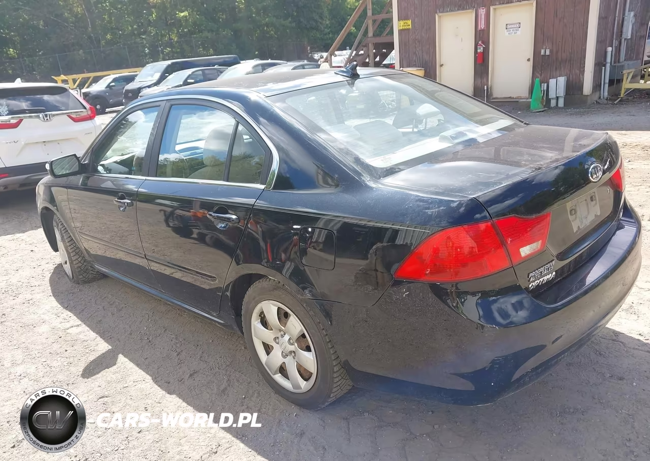 2009 Kia Optima Lx VIN:KNAGE228795304342 - 3