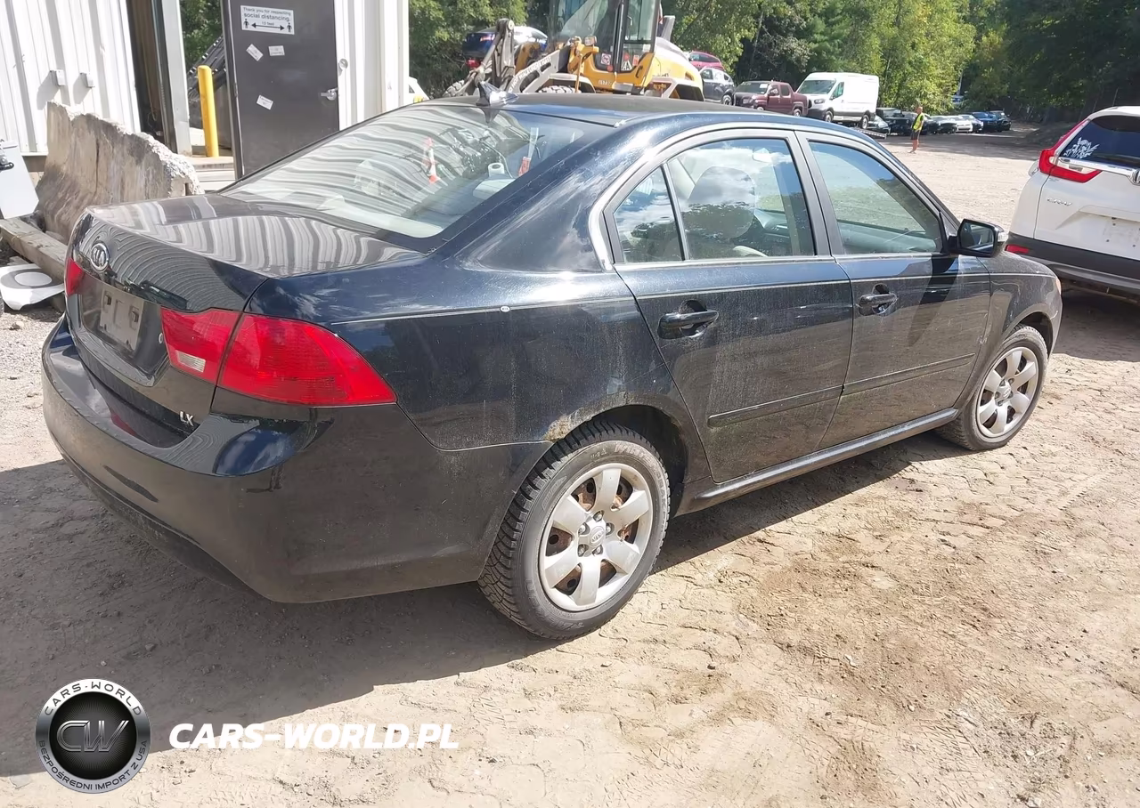 2009 Kia Optima Lx VIN:KNAGE228795304342 - 4