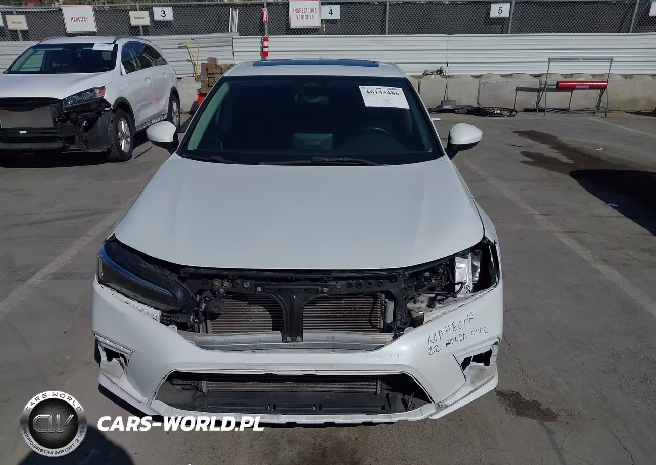 2022 Honda Civic Ex-L VIN:19XFL1H79NE005754 - 13