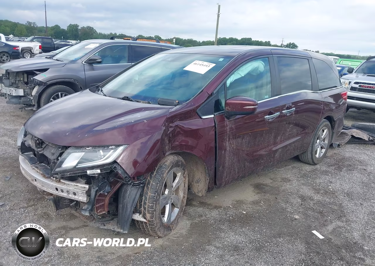 2019 Honda Odyssey Ex-L VIN:5FNRL6H75KB129746 - 2