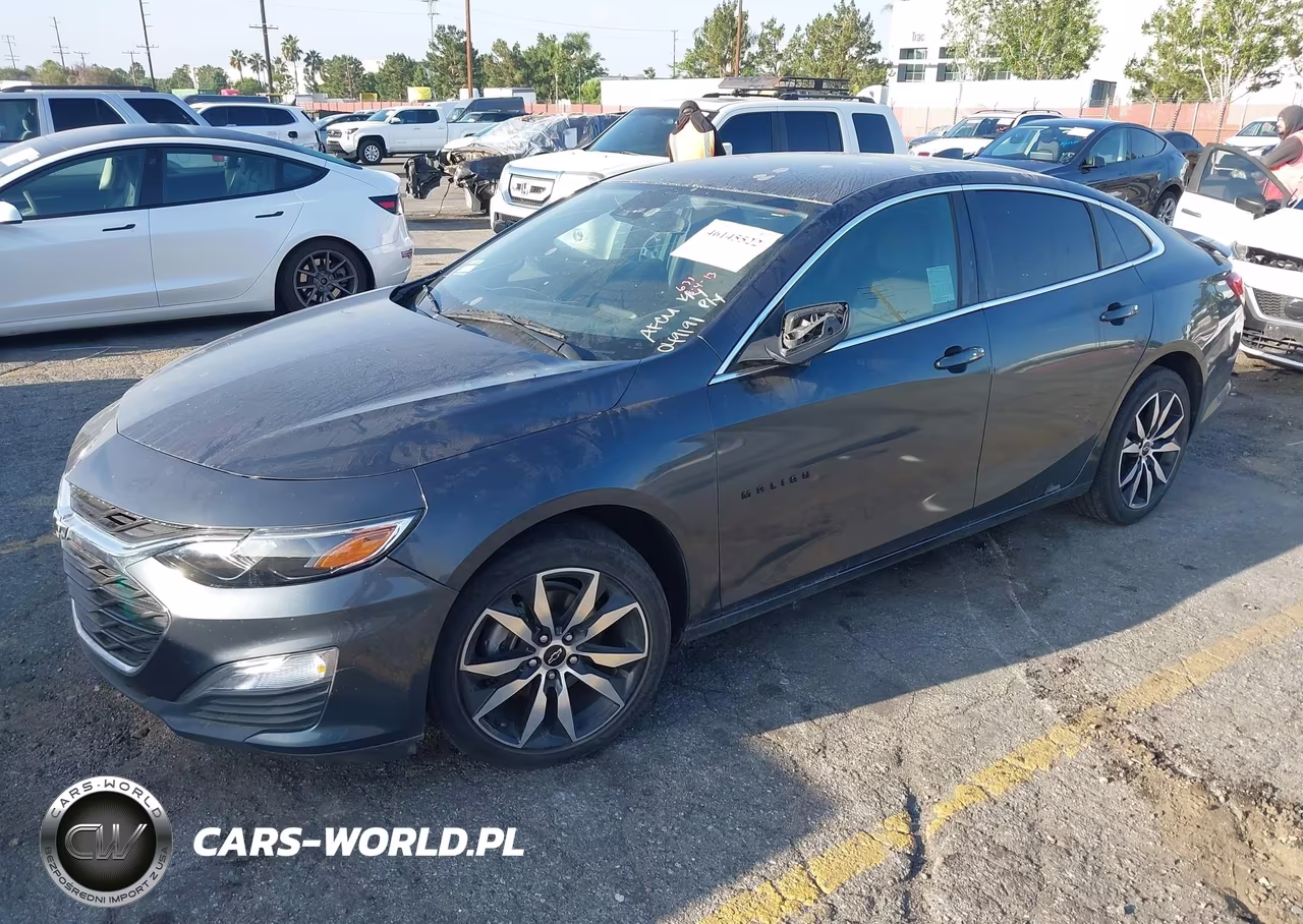 2021 Chevrolet Malibu Fwd Rs VIN:1G1ZG5ST8MF049191 - 2