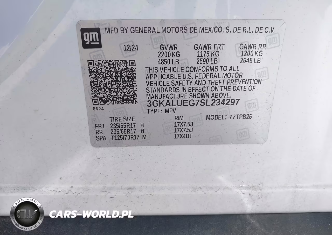 2025 GMC Terrain Awd Elevation VIN:3GKALUEG7SL234297 - 9
