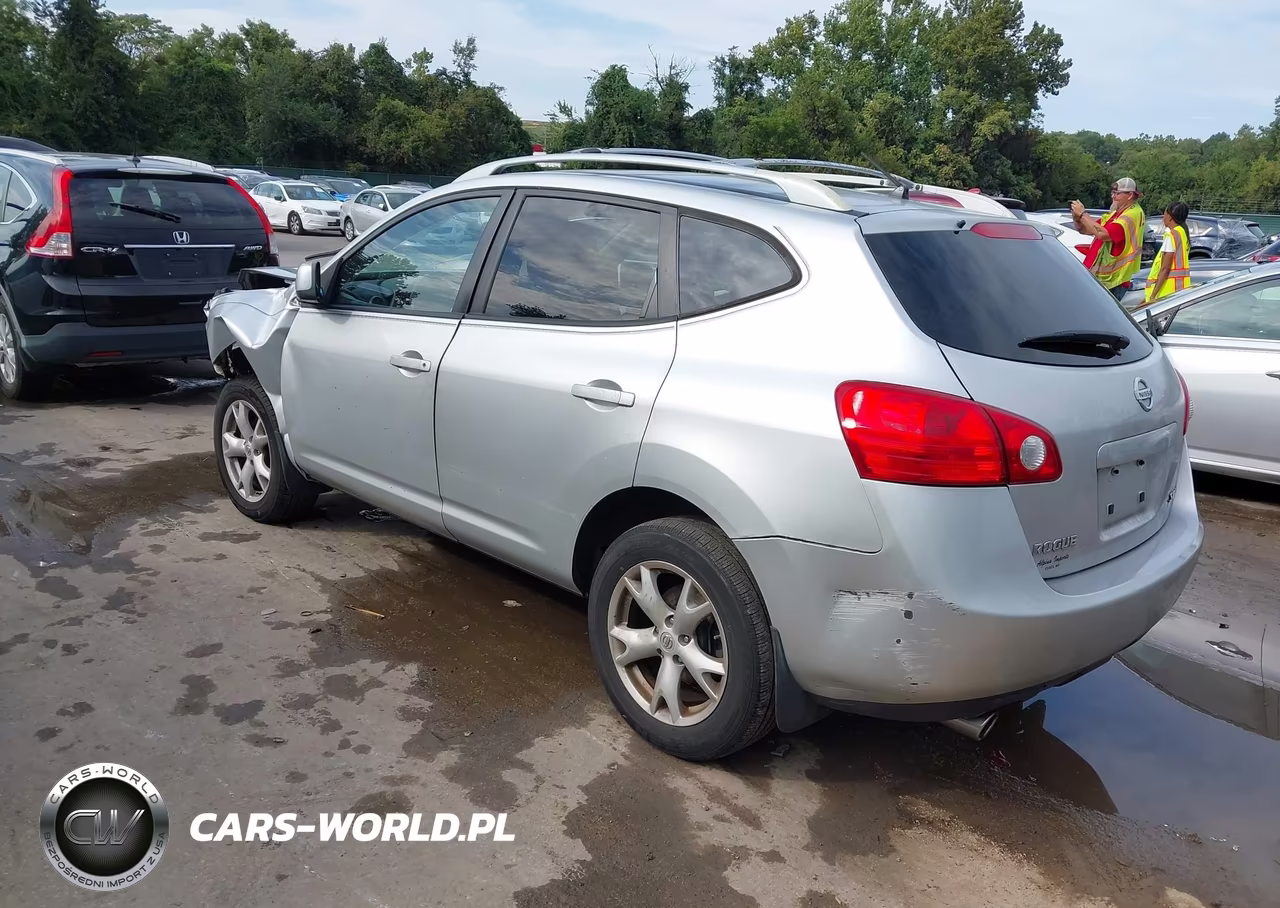 2008 Nissan Rogue Sl VIN:JN8AS58V58W130431 - 3