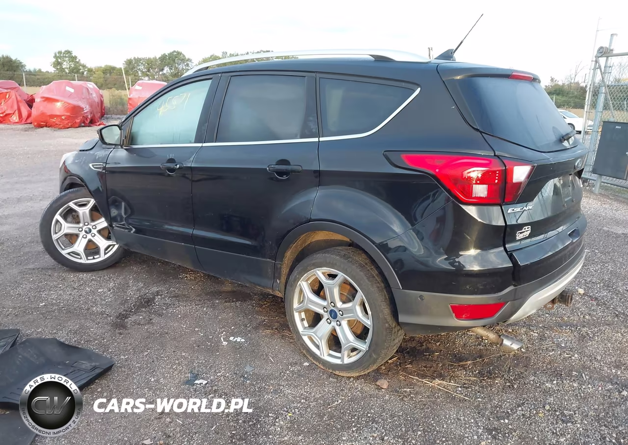 2019 Ford Escape Titanium VIN:1FMCU9J90KUB61474 - 3