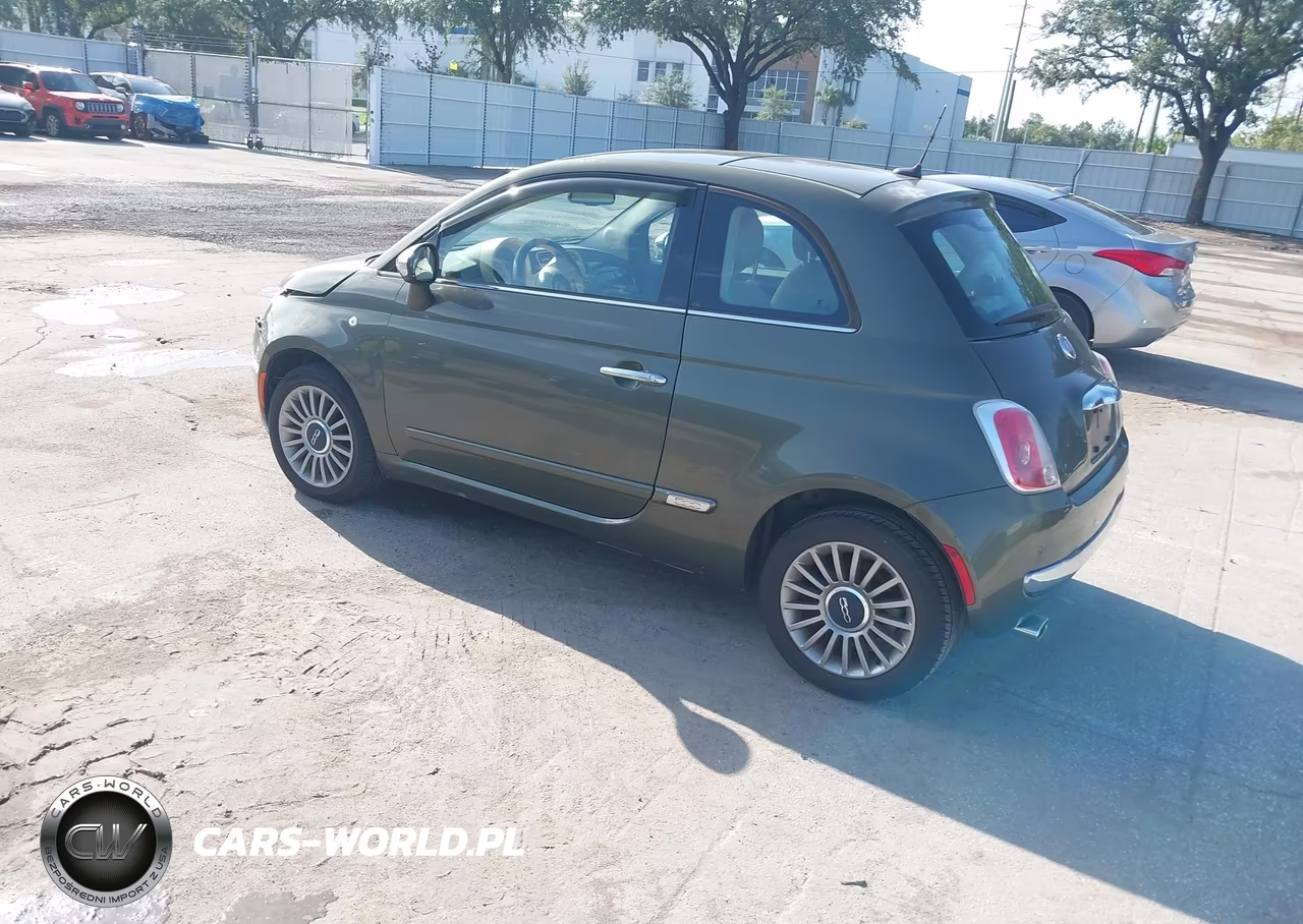 2013 Fiat 500 Lounge VIN:3C3CFFCR4DT689028 - 3