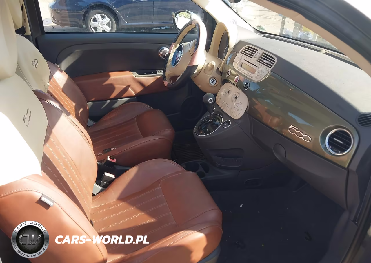 2013 Fiat 500 Lounge VIN:3C3CFFCR4DT689028 - 5