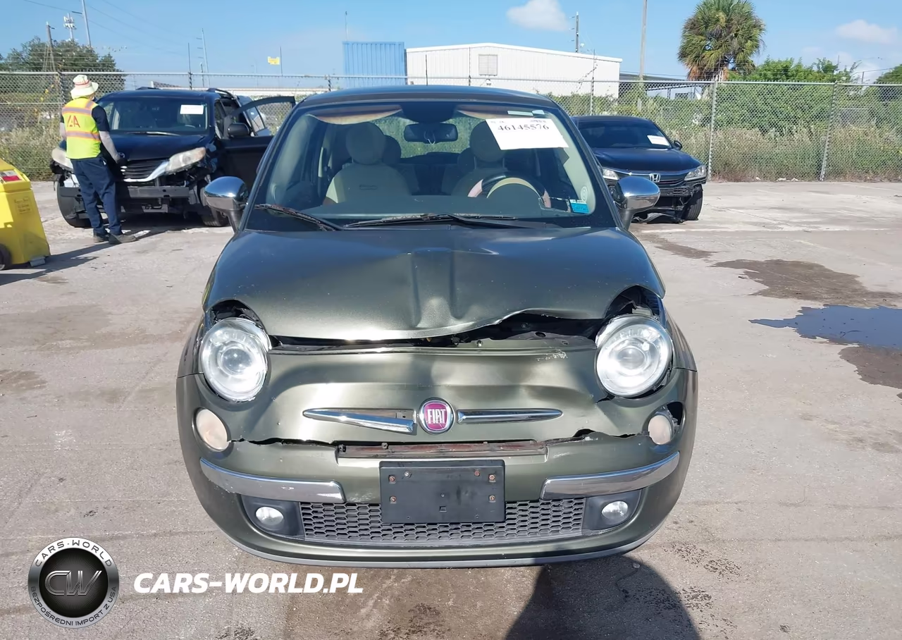 2013 Fiat 500 Lounge VIN:3C3CFFCR4DT689028 - 6