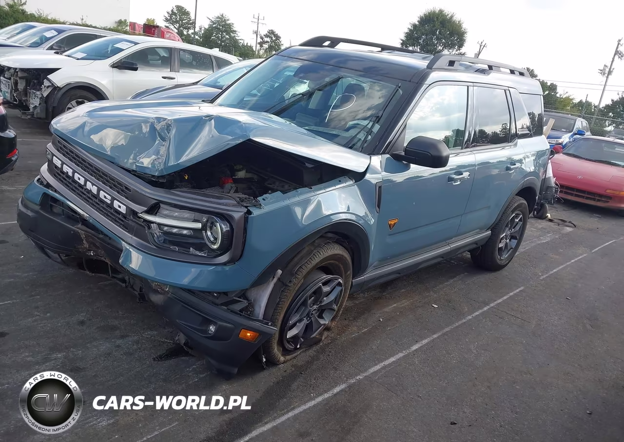 2022 Ford Bronco Sport Badlands VIN:3FMCR9D97NRD71689 - 2