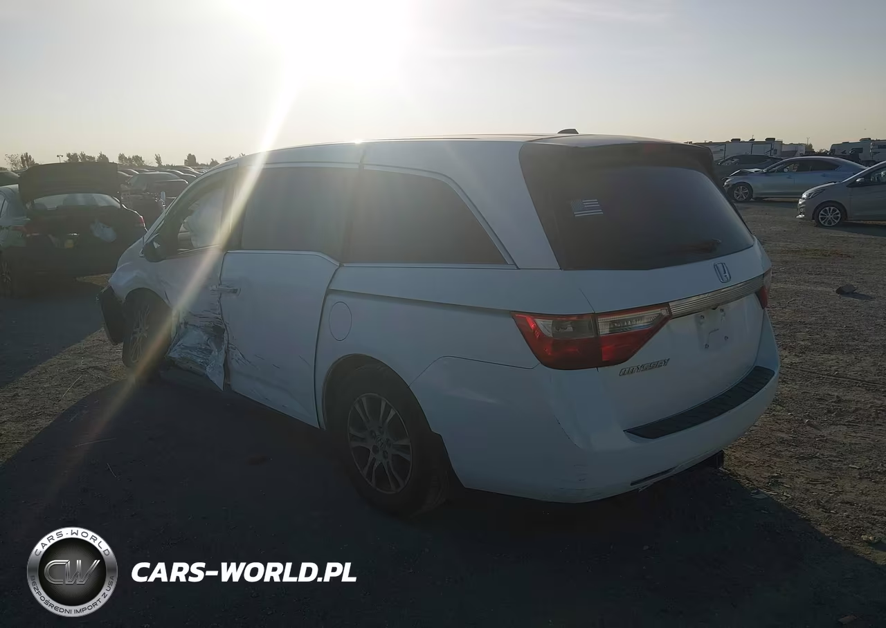 2011 Honda Odyssey Ex-L VIN:5FNRL5H60BB066105 - 3