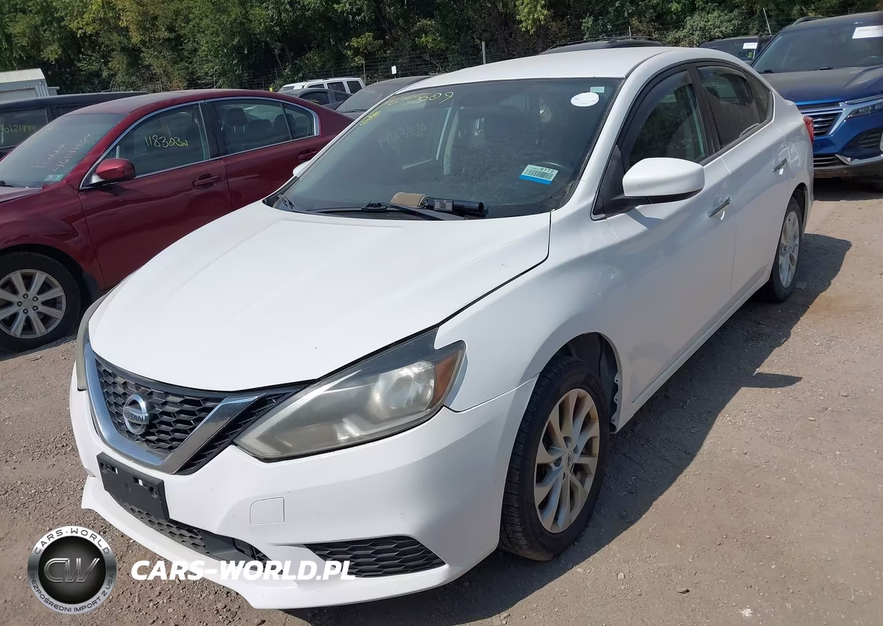 2018 Nissan Sentra Sv VIN:3N1AB7APXJY284380 - 2