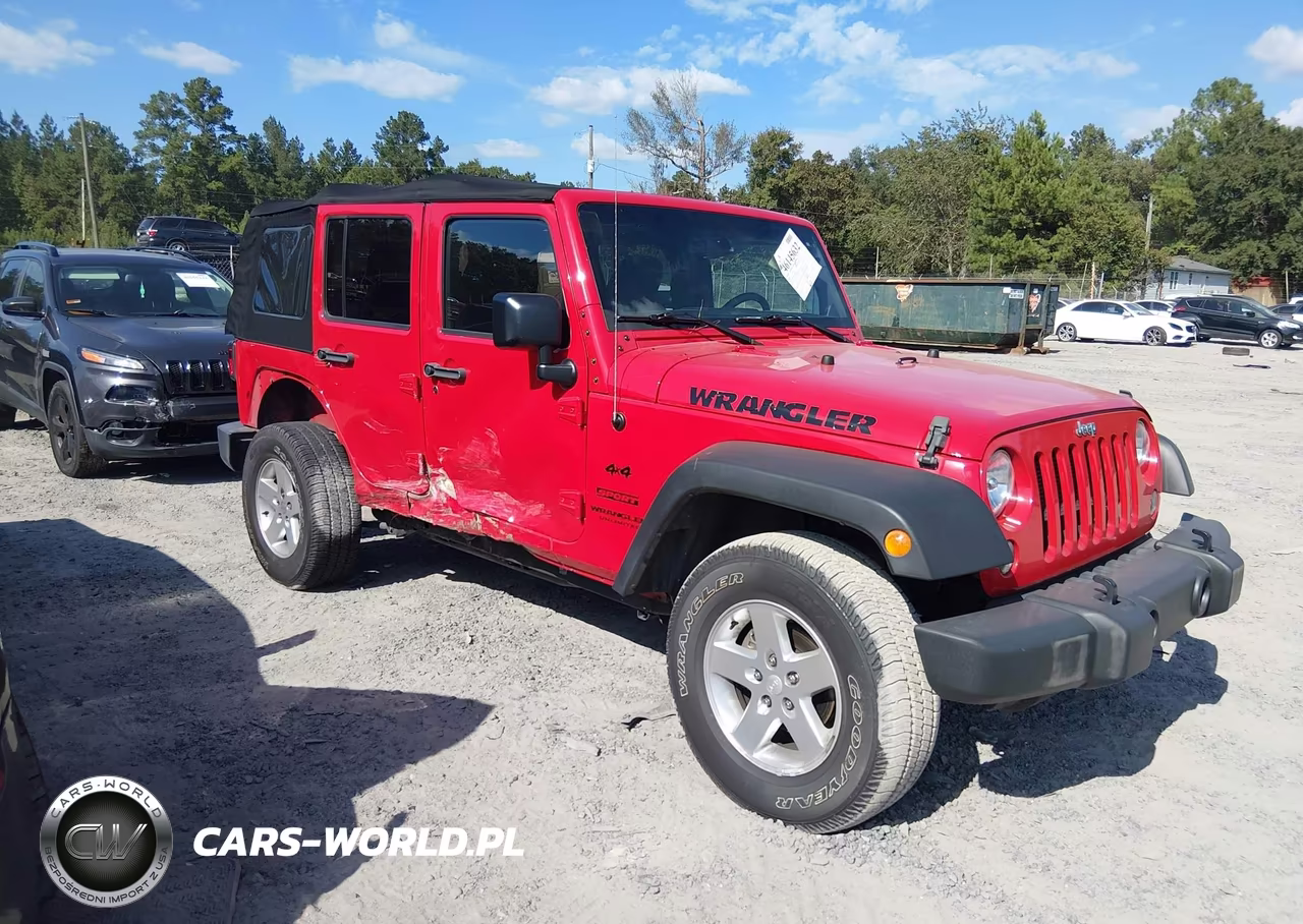 2014 Jeep Wrangler Unlimited Sport VIN:1C4BJWDG1EL298645 - 1