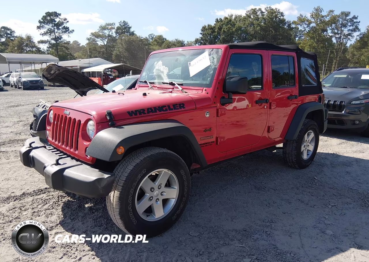 2014 Jeep Wrangler Unlimited Sport VIN:1C4BJWDG1EL298645 - 2