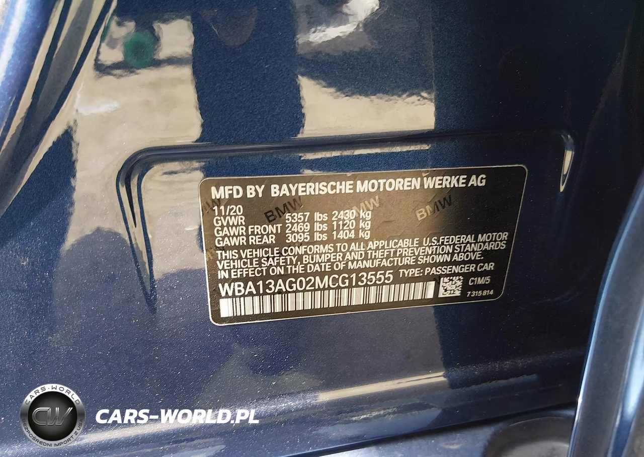 2021 BMW 530E VIN:WBA13AG02MCG13555 - 9