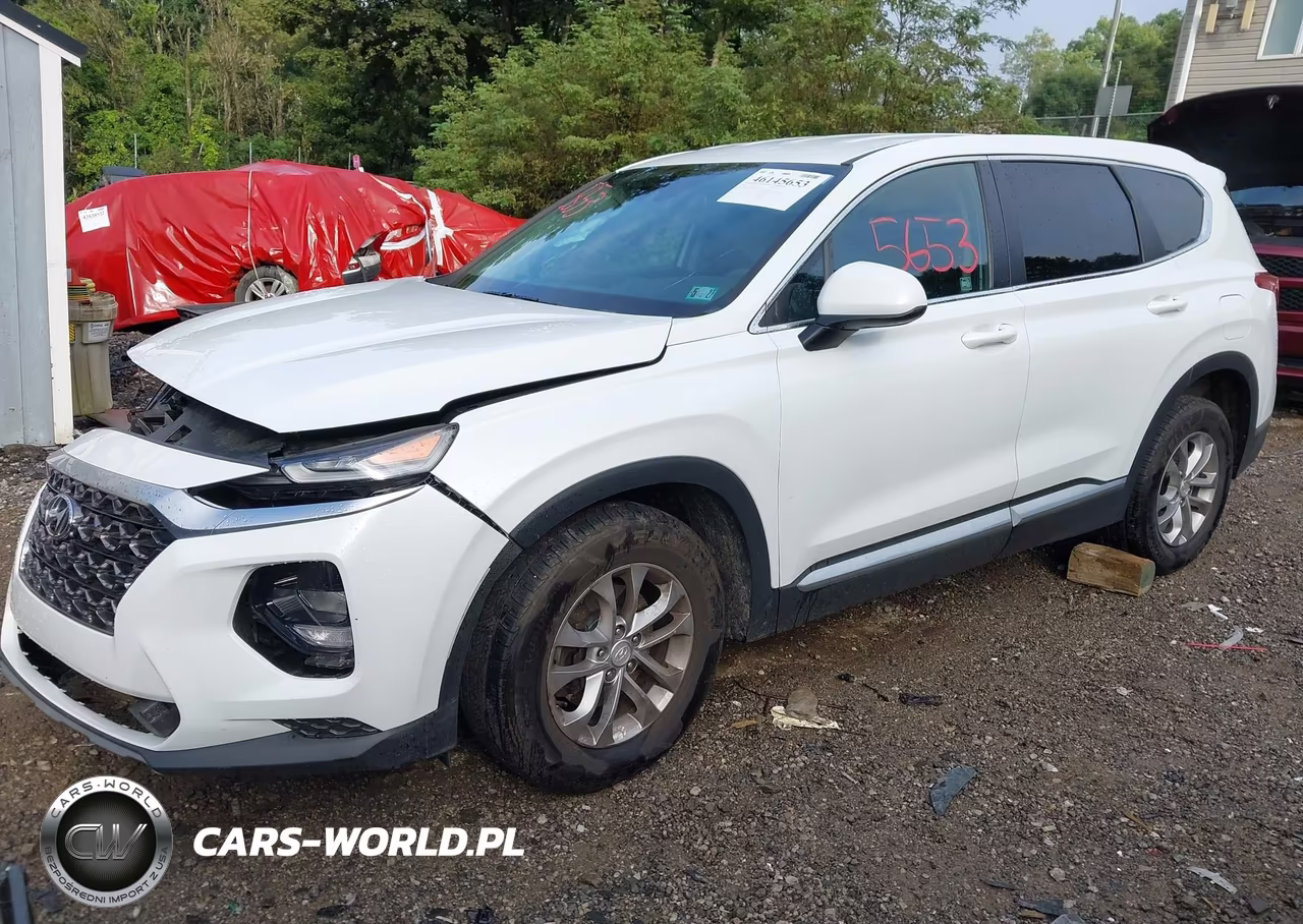 2020 Hyundai Santa Fe Se VIN:5NMS2CAD7LH230404 - 2