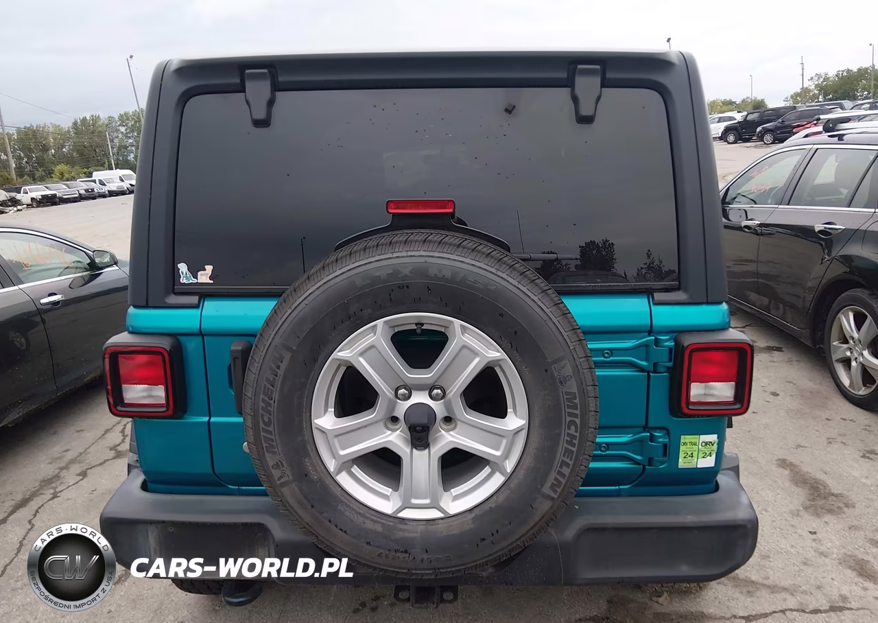 2020 Jeep Wrangler Unlimited Sport S 4X4 VIN:1C4HJXDN2LW177424 - 16