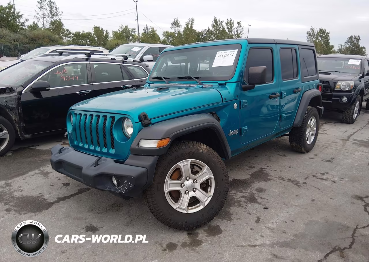 2020 Jeep Wrangler Unlimited Sport S 4X4 VIN:1C4HJXDN2LW177424 - 2