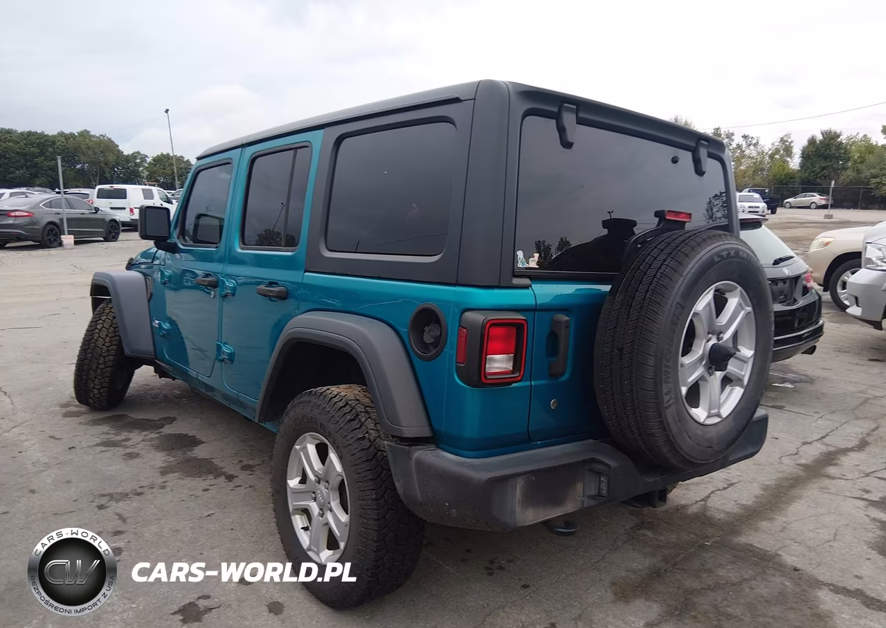 2020 Jeep Wrangler Unlimited Sport S 4X4 VIN:1C4HJXDN2LW177424 - 3