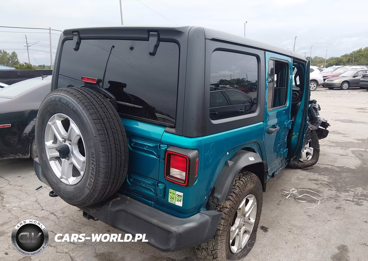 2020 Jeep Wrangler Unlimited Sport S 4X4 VIN:1C4HJXDN2LW177424 - 4