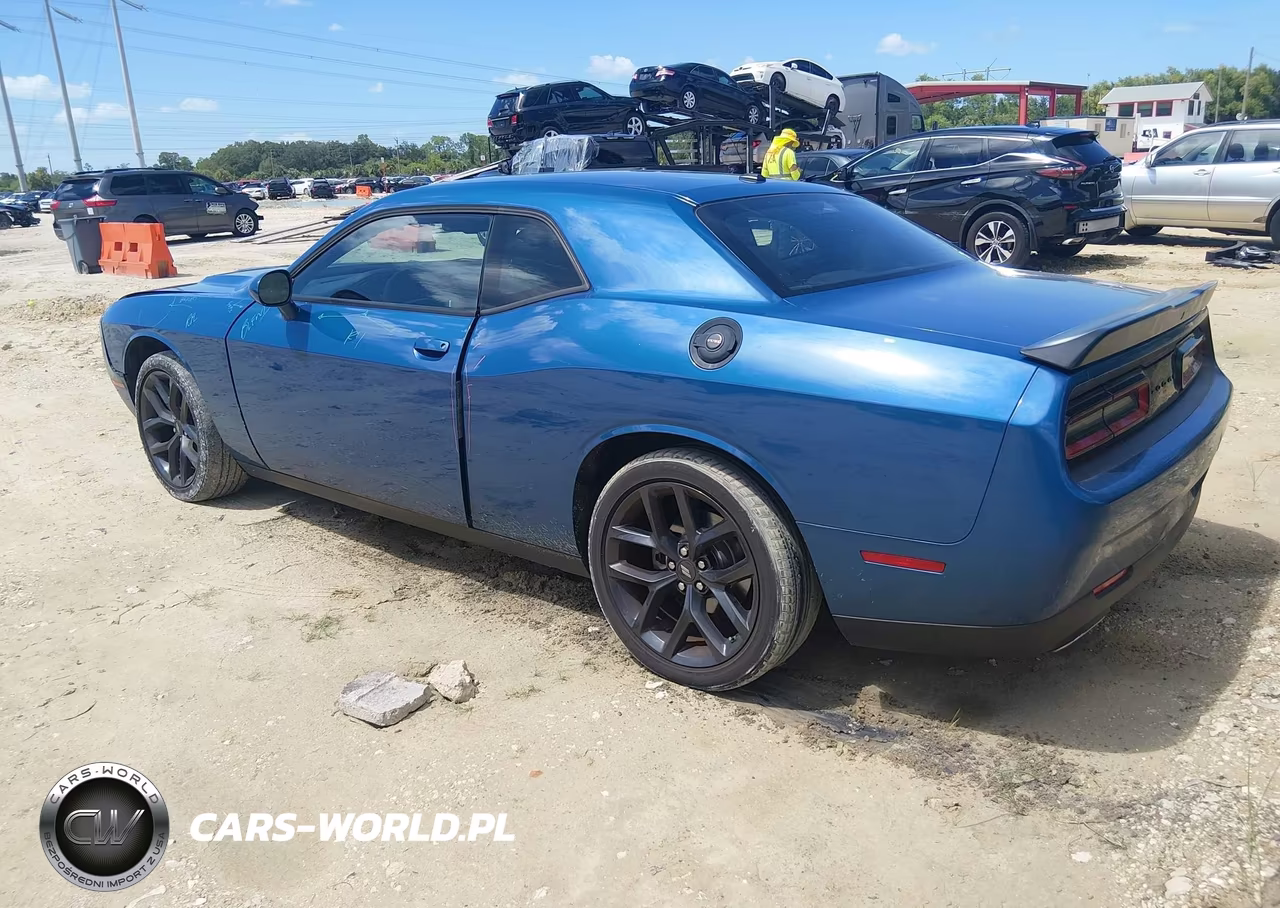 2022 Dodge Challenger Sxt VIN:2C3CDZAGXNH233456 - 3
