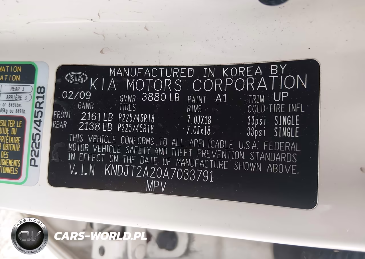 2010 Kia Soul ! VIN:KNDJT2A20A7033791 - 9